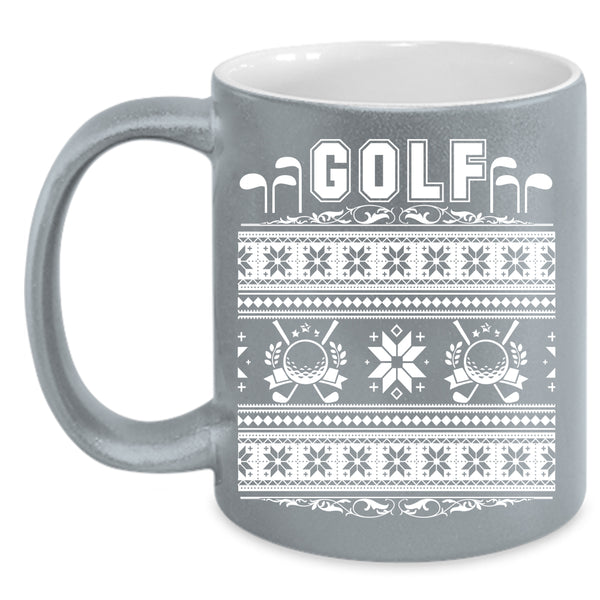 Golf Coffee Mug, Christmas Gift For Golfer Coffee Cup
