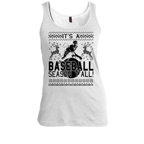 It's A Baseball Season Y'all T Shirt, Merry Christmas Gift T Shirt, Awesome t-shirts