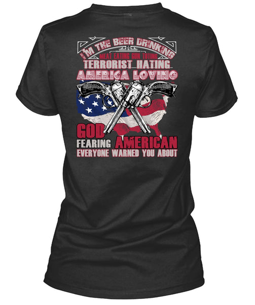 God Fearing American T Shirt, Being A Veteran T Shirt