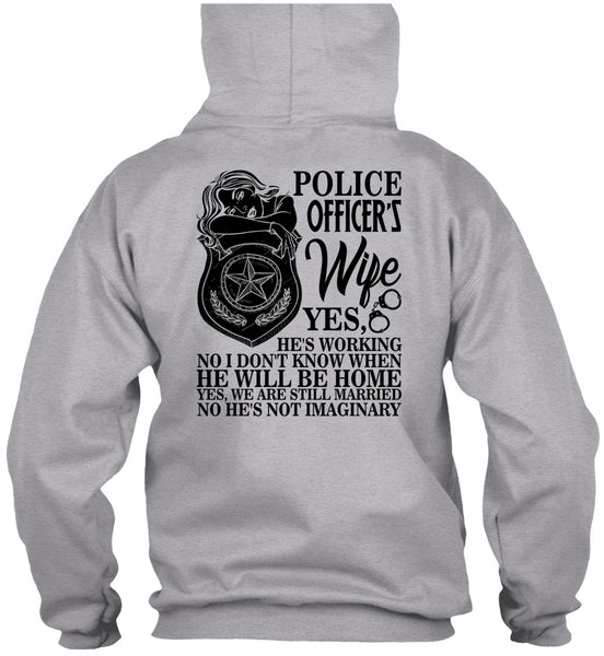Police Officer's Wife T Shirt, I Love Police T Shirt
