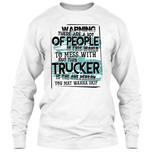 This Trucker T Shirt, I Am A Truck Driver T Shirt