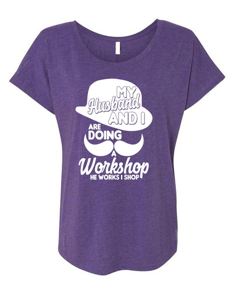 A black t-shirt with the shopify logo