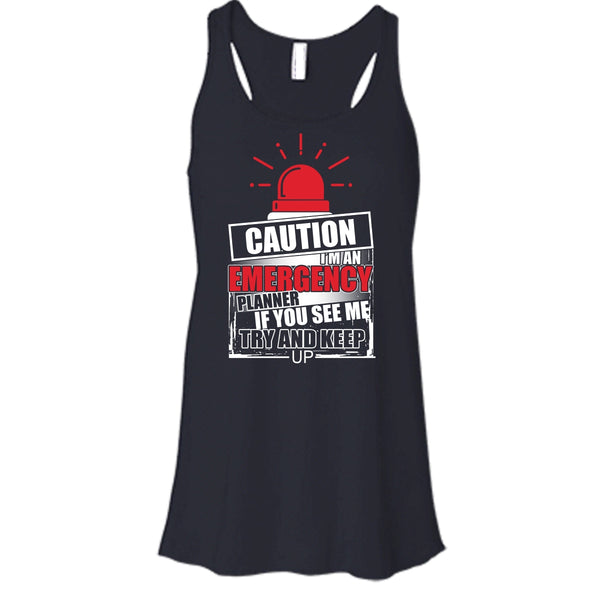 I'm An Emergency Planner T Shirt, Coolest Planner Tank Top