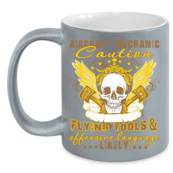 Aircraft Mechanics Coffee Mug, Cool Aircraft Mechanics Coffee Cup