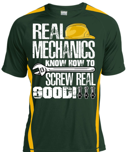 Real Mechanics T Shirt, Being A Mechanic T Shirt, Cool Shirt