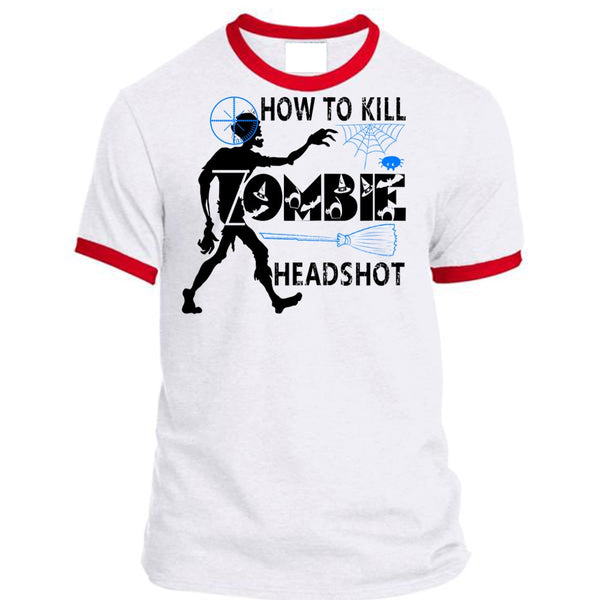 How To Kill Zombie Headshot T Shirt, Wait For Halloween T Shirt, Awesome T-Shirts