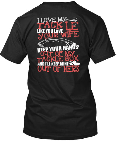 A black t-shirt with the shopify logo