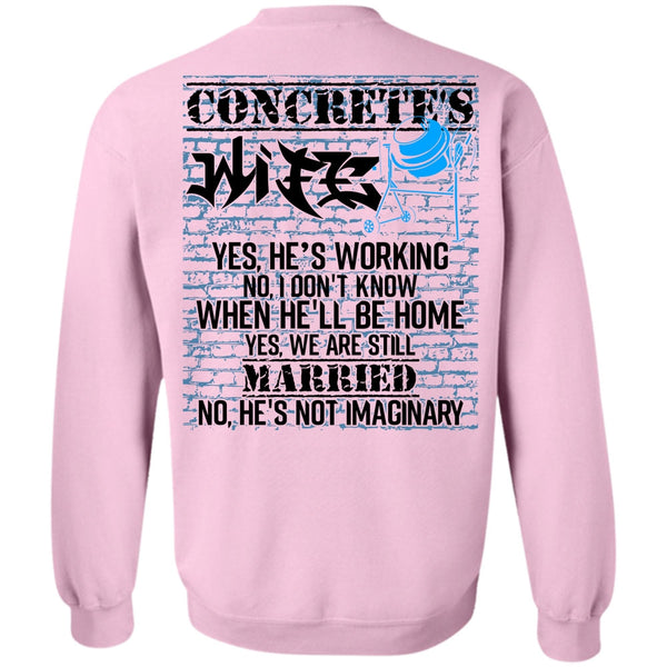 I Love My Wife T Shirt, Concrete's Wife Sweatshirt