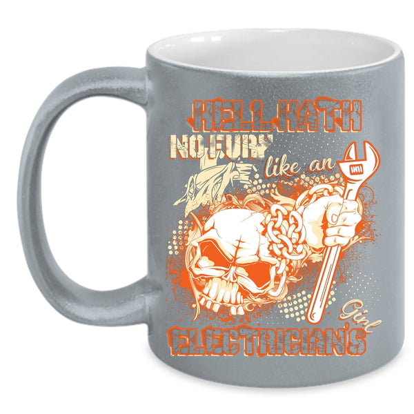 Electrician's Girl Coffee Mug, Awesome Electrician's Girl Coffee Cup