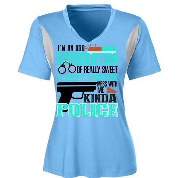 Mess With Me Kinda Police T Shirt, I Love Police T Shirt, Awesome T-Shirts