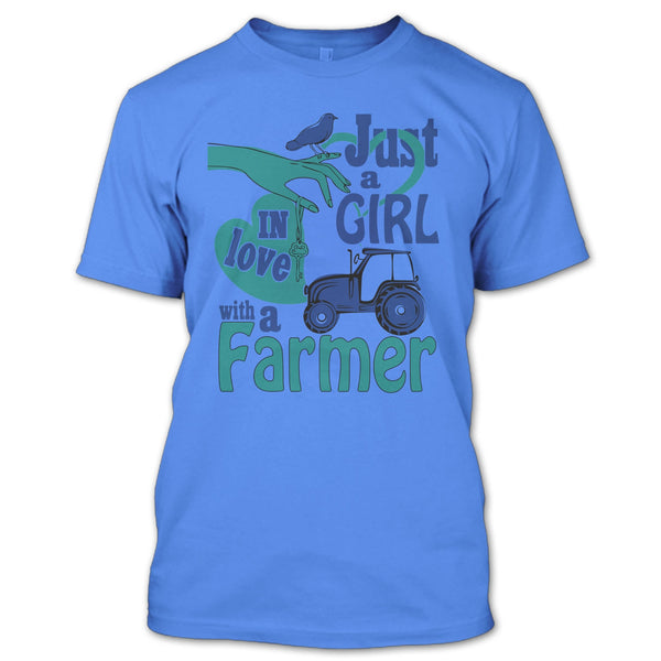 Just A Girl T Shirt, Coolest Farmer T Shirt