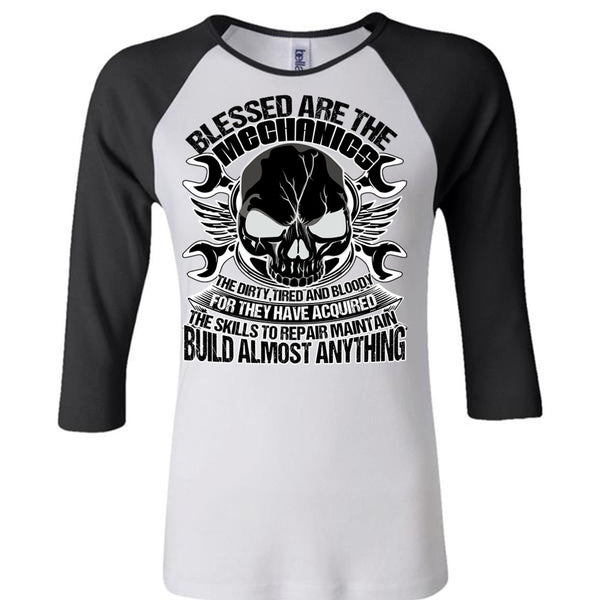 Blessed Are The Mechanics T Shirt, I Love Mechanic T Shirt, Awesome T-Shirts