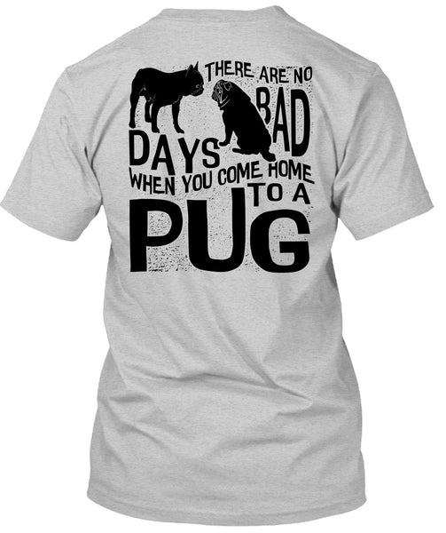 You Come Home To A Pug T Shirt, I Love Pug T Shirt