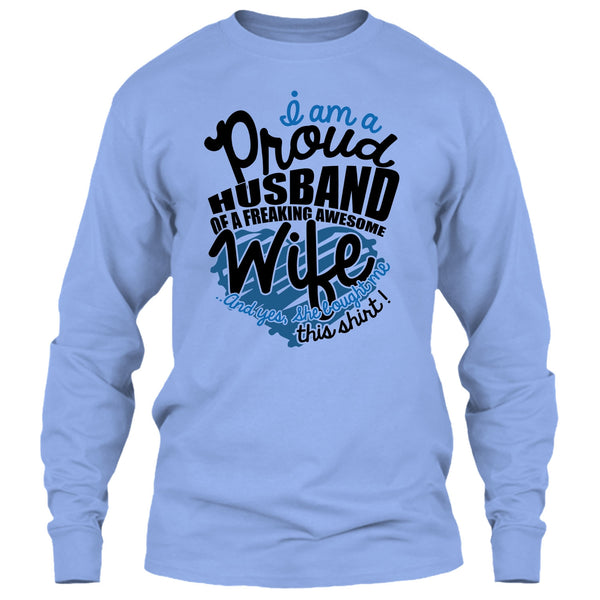 I Am A Proud Husband T Shirt, Just Married T Shirt