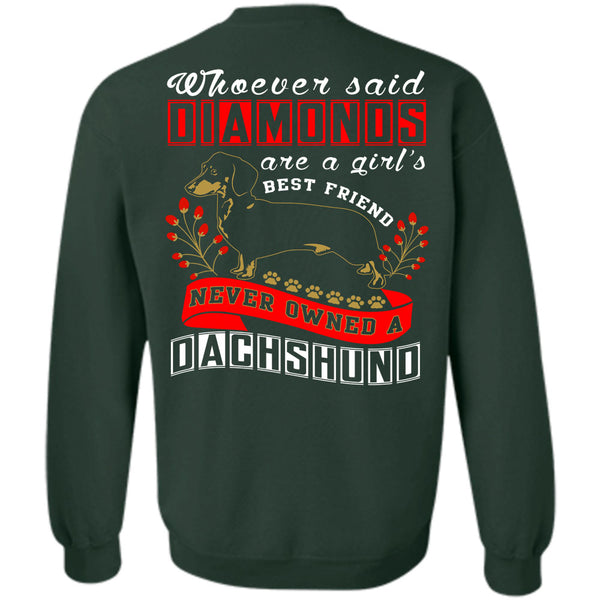 Never Owned A Dachshund T Shirt, I Love My Dog Sweatshirt