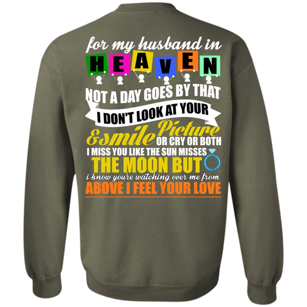 Smile Picture T Shirt, I Love Husband Sweatshirt