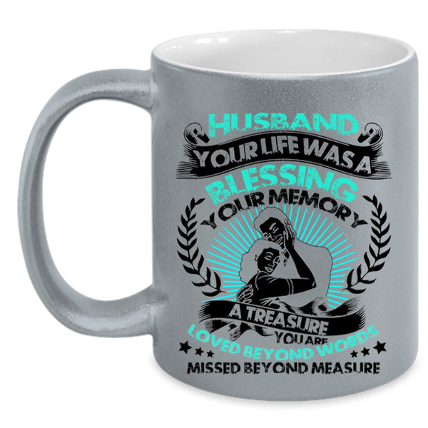 You Are Loved Beyond Words Coffee Mug, Husband Accent Mug
