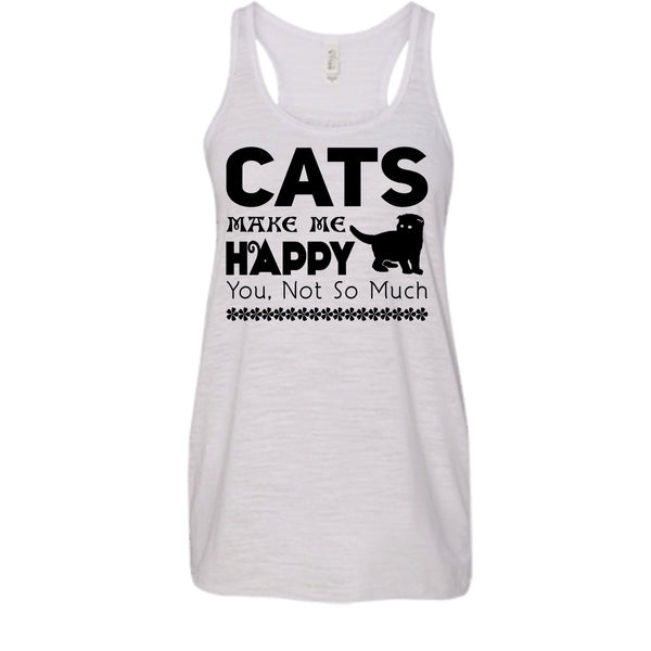 Cat Make Me Happy You Not So Much Shirt, Cool Cat Shirt