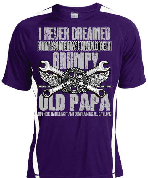I Would Be A Grumpy Old Papa T Shirt, I Never Dreamed T Shirt, Cool Shirt