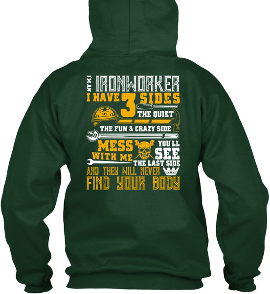 I'm An Ironworker T Shirt, Find Your Body T Shirt
