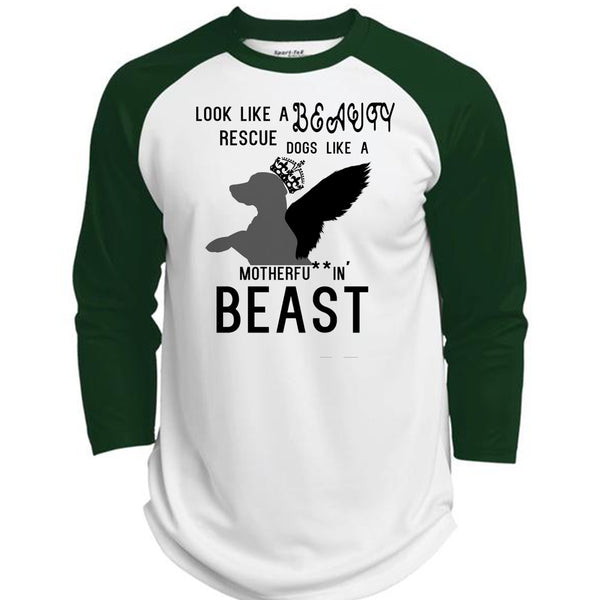 Look Like A Beauty Dogs T Shirt, Like A Mother T Shirt, My Pet T Shirt  (Polyester Game Baseball Jersey)