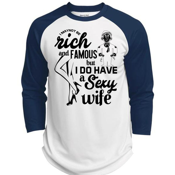 I Do Have A Wife T Shirt, Being A Wife T Shirt, Awesome T-Shirts  (Polyester Game Baseball Jersey)