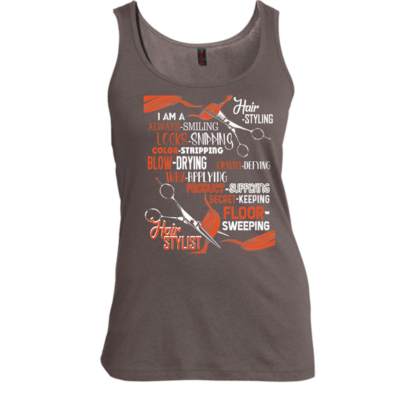 I'm A Hair-Styling T Shirt, I'm A Hair Stylist' Tank Top