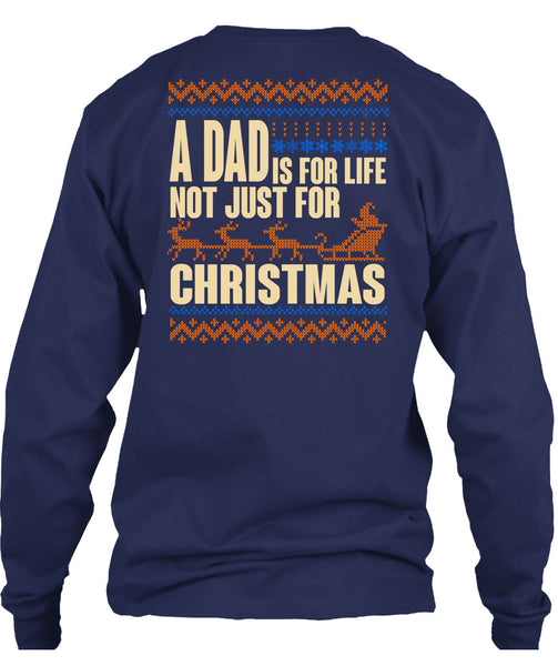 A Dad Is For Life Not Just For Christmas T Shirt, This Girl Loves Christmas T Shirt