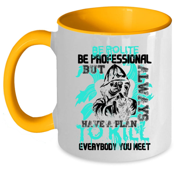 Cool Gift For Gunner Coffee Mug, Funny Gunner Accent Mug