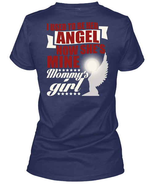 I Used To Be Her Angel T Shirt, I Love Mom T Shirt