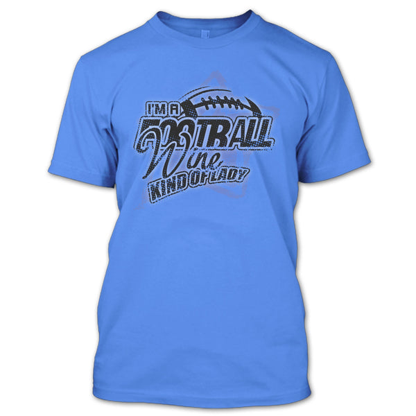 I'm A Football T Shirt, Coolest Football Lady T Shirt