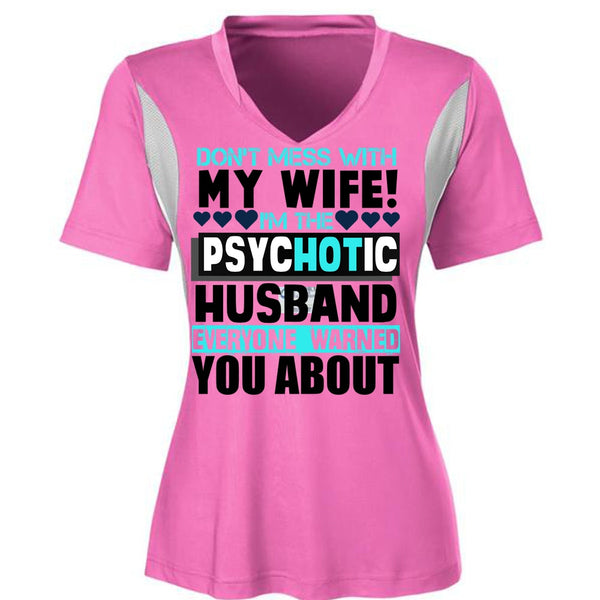 Don't Mess With My Wife T Shirt, I Love Husband T Shirt