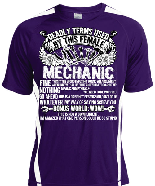 This Female Mechanic T Shirt, Being A Mechanic T Shirt, Cool Shirt