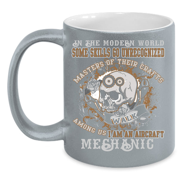 I Am An Aircraft Mechanic Coffee Mug, Cool Aircraft Mechanics Coffee Cup