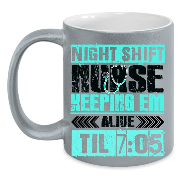 I Love Being A Nurses Coffee Mug, Nurses Accent Mug