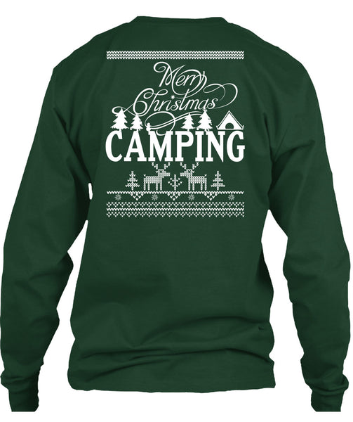 Merry Christmas Camping T Shirt, This Girl Loves Christmas T Shirt