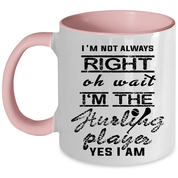 Awesome Hurling Player Coffee Mug, I'm The Hurling Player Accent Mug