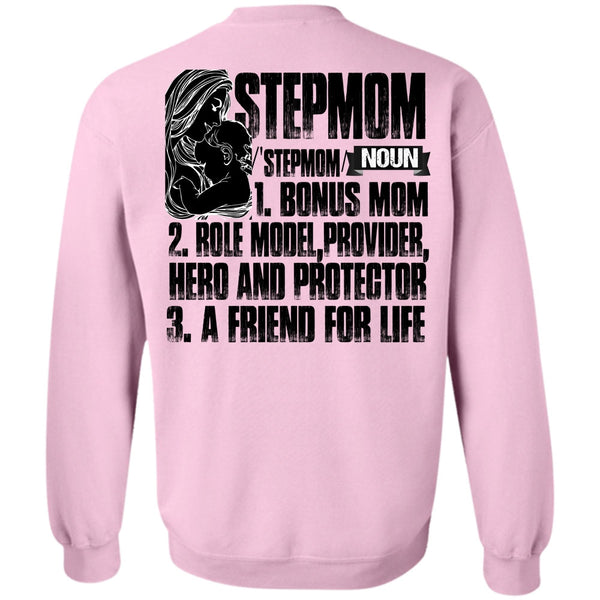 I Love Mom T Shirt, Step Mom Sweatshirt