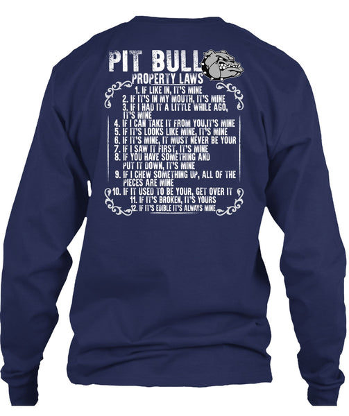 Pit Bull Property Laws T Shirt, My Pet T Shirt