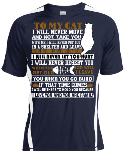 To My Cat T Shirt, I Love You T Shirt, Cool Shirt