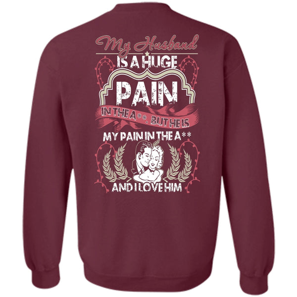 I Love Him T Shirt, Being A Husband Sweatshirt