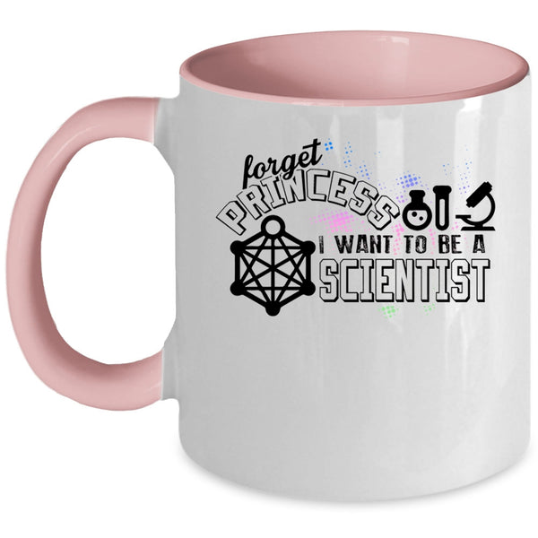 Cute Scientist Coffee Mug, I Want To Be A Scientist Accent Mug