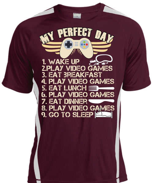 Play Video Games T Shirt, Wake Up T Shirt, Cool Shirt