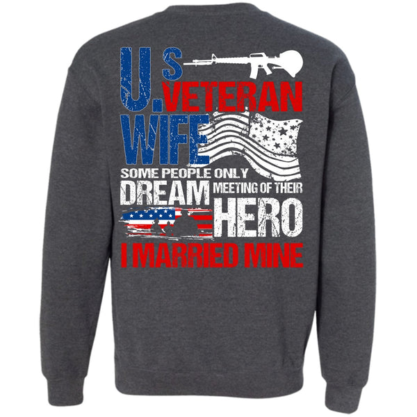 I Married Mine T Shirt, I Love Veteran Sweatshirt