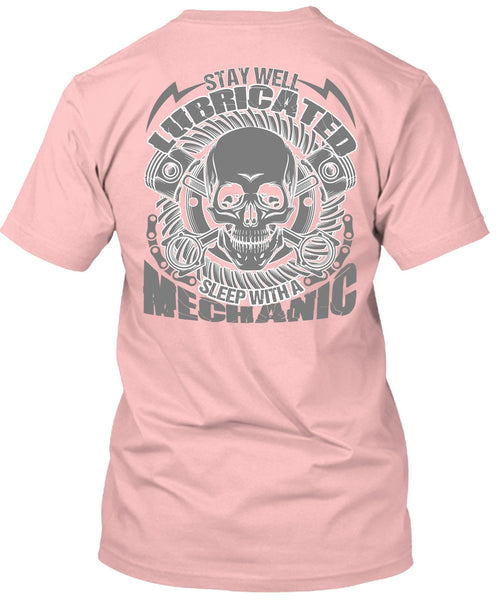 Sleep With A Mechanic T Shirt, I Love Mechanic T Shirt