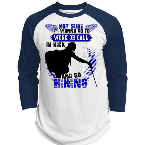 Go Hiking T Shirt, I Love Hiking T Shirt, Awesome T-Shirts  (Polyester Game Baseball Jersey)