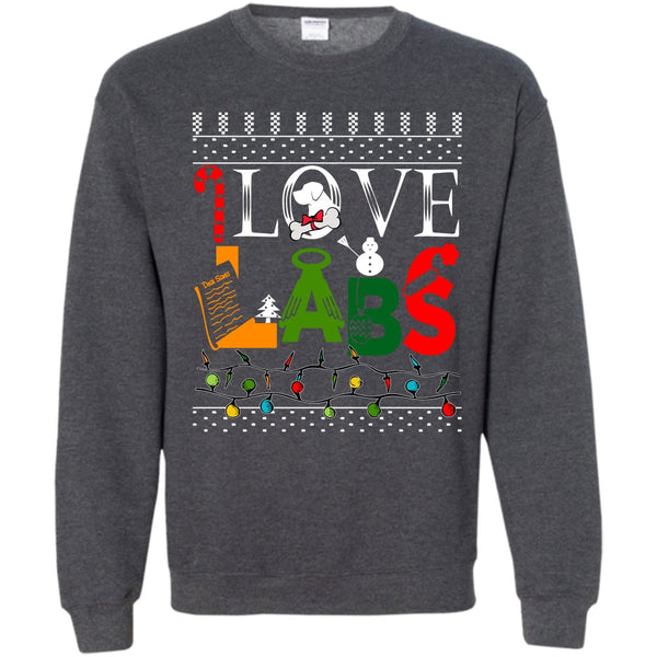 Coolest Labs Lover T Shirt, Dog Merry Christmas Sweatshirt