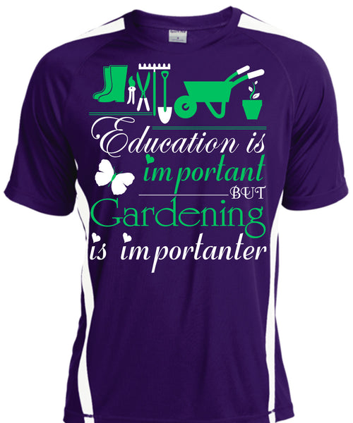 Education Is Important But Gardening Is Importanter T Shirt, I Love Gardening T Shirt, Cool Shirt