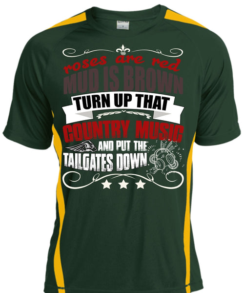 Country Music And Put The Tailgates Down T Shirt, My Favorite T Shirt, Cool Shirt