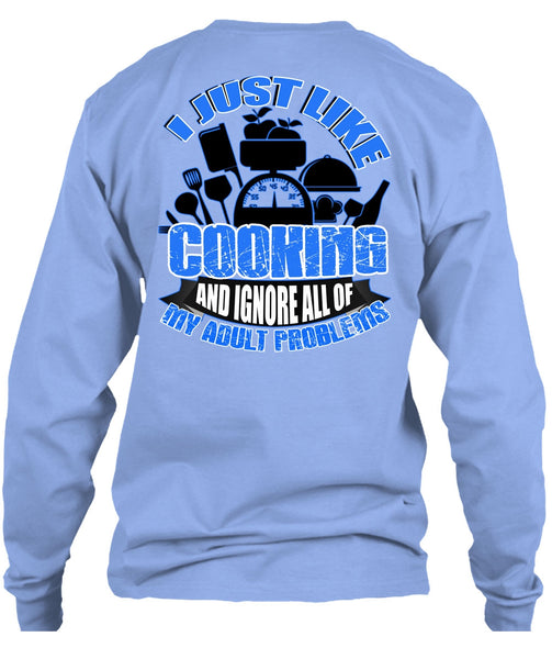 I Just Like Cooking T Shirt, I Love Cooking T Shirt